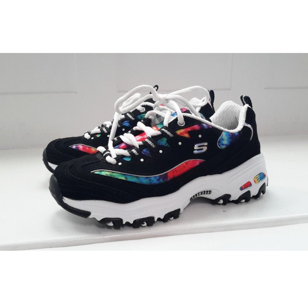 Skechers® D'Lites Summer Fiesta Tye-Dye Women's Sneakers Size 5.5 NWOT
